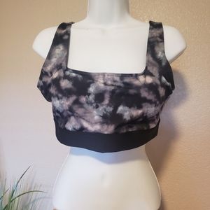 PINK SPORT Gym to Swim Square Necktop